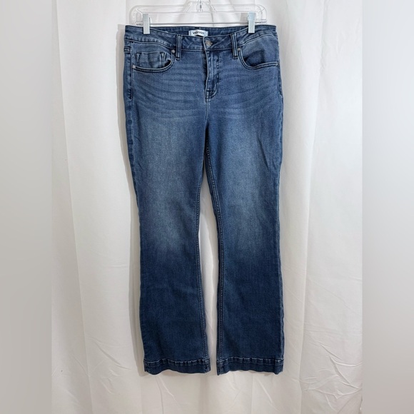 Vigoss “Jagger” Mid Rise Boot Cut Jeans With Trouser Hem Size 31 - Picture 4 of 15